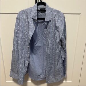 RW&CO. Blue Floral Shirt